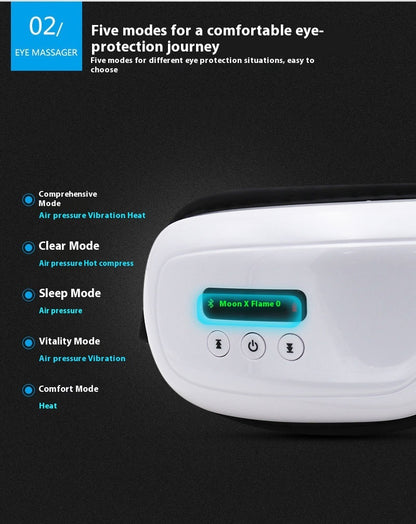 Intelligent Eyes Massage Devices Hot Gas Dynamic Eye Protection Instrument